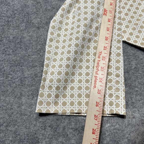 Banana Republic Women's Dress Pants Size 8 Beige Light Wash Pants - Picture 4 of 11